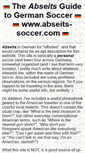 Mobile Screenshot of abseits-soccer.com